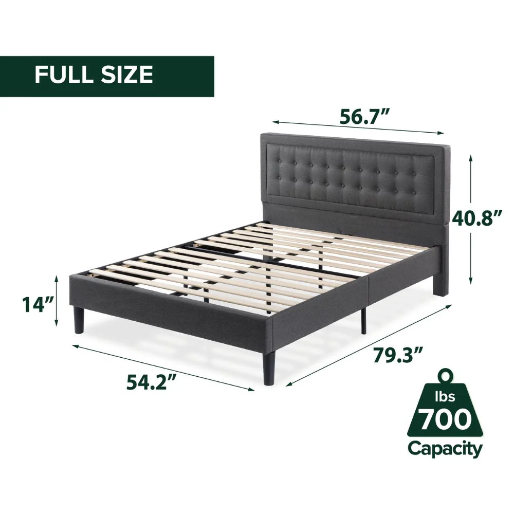 Dachelle Upholstered Platform Bed Frame - Image 10