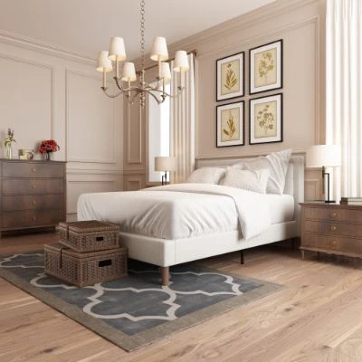 Dachelle Upholstered Platform Bed Frame - Image 3
