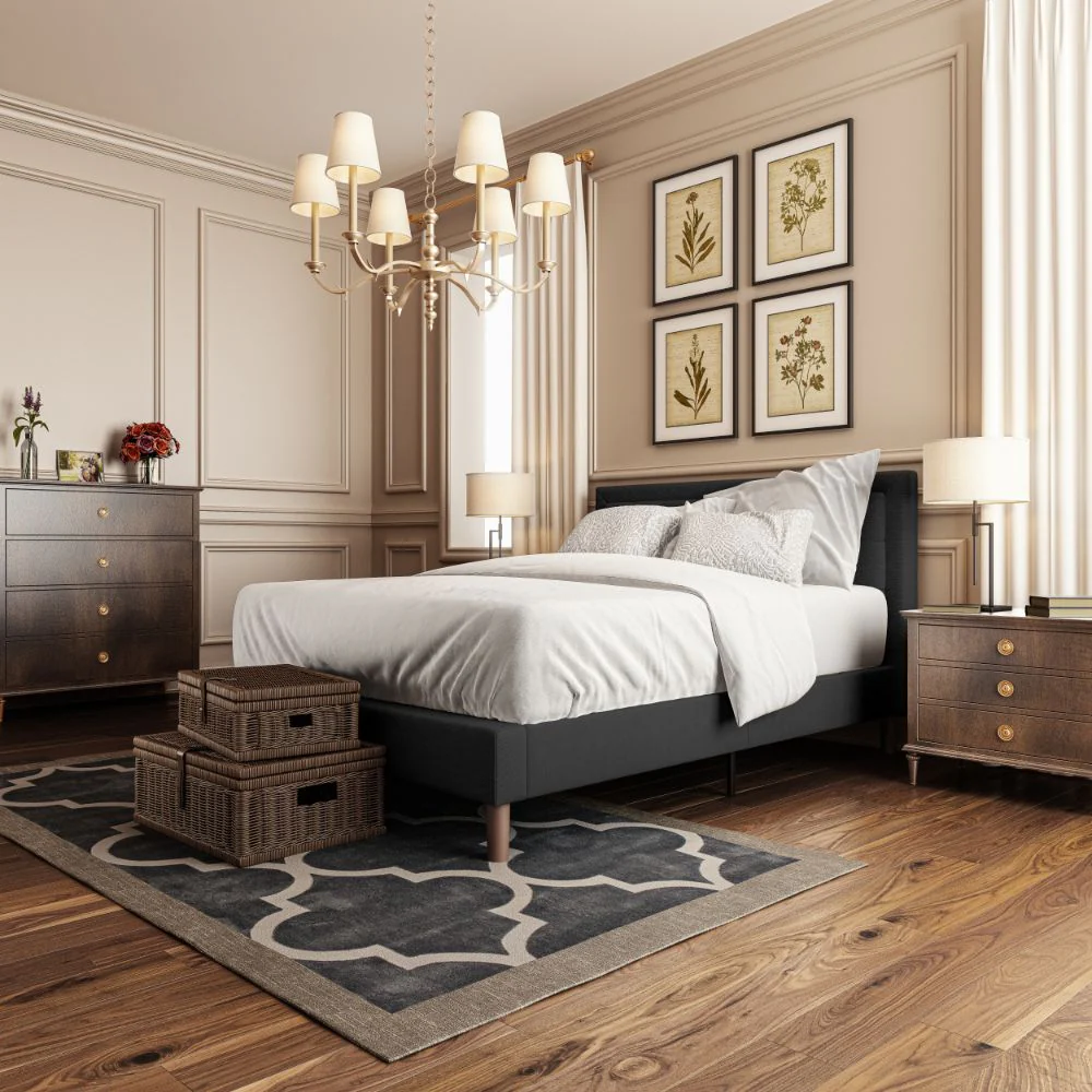 Dachelle Upholstered Platform Bed Frame - Image 6