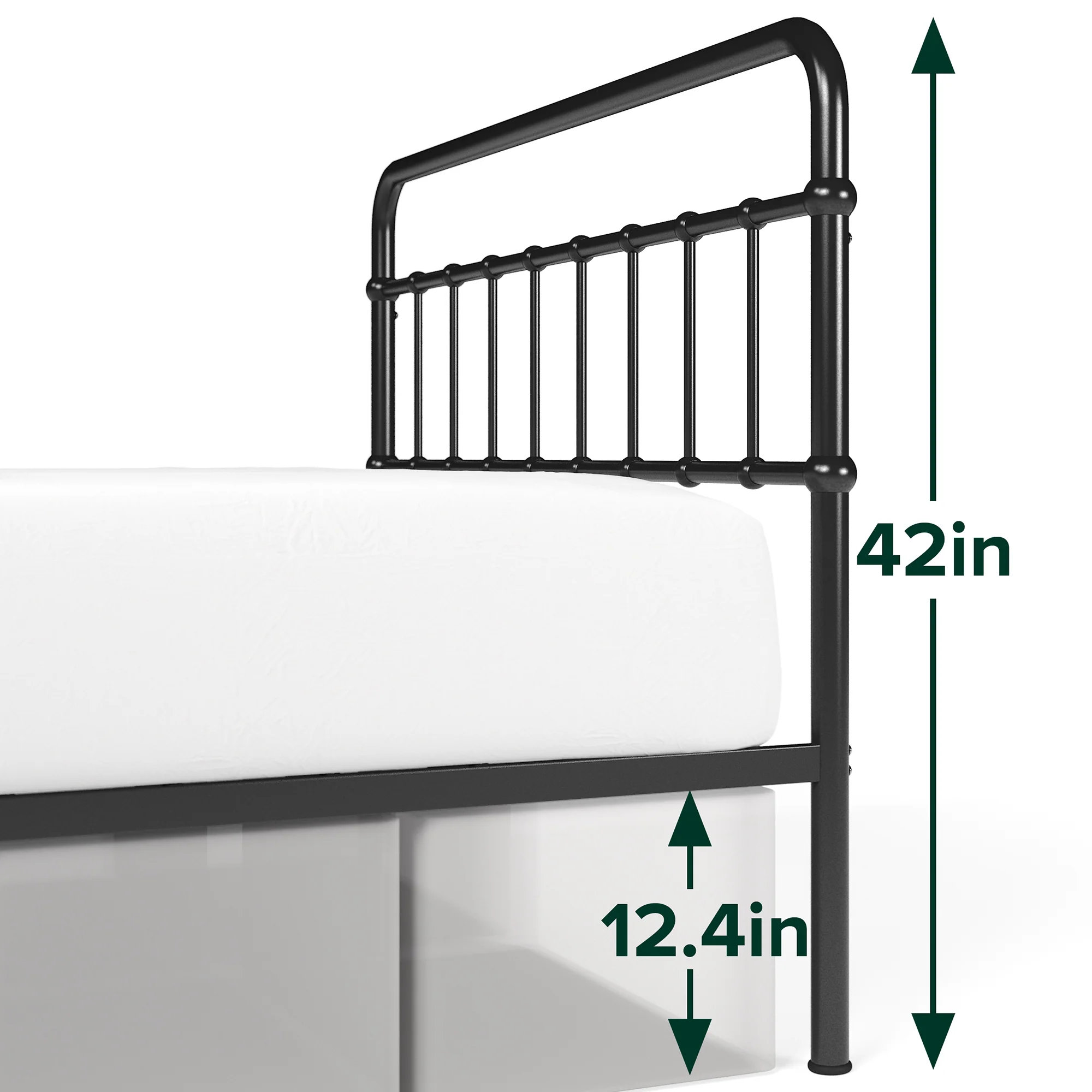 Florence Metal Platform Bed Frame - Image 3