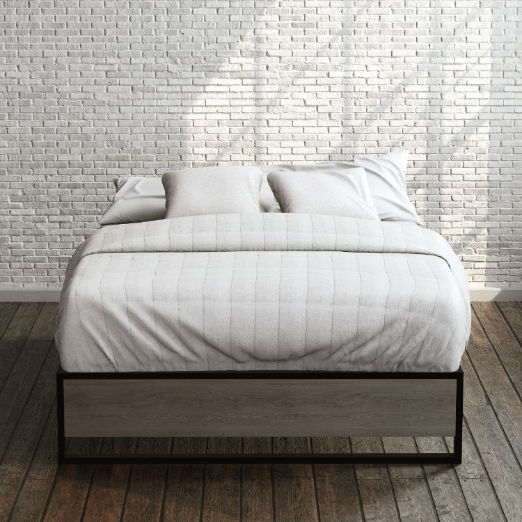 GOOD DESIGN™ Award Winner - Suzanne Metal and Bamboo Platform Bed Frame - Image 24
