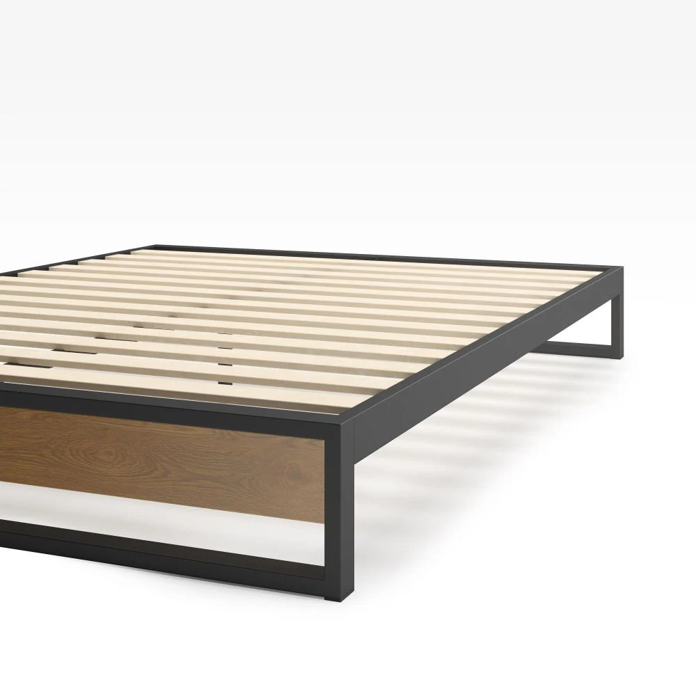 GOOD DESIGN™ Award Winner - Suzanne Metal and Bamboo Platform Bed Frame - Image 9
