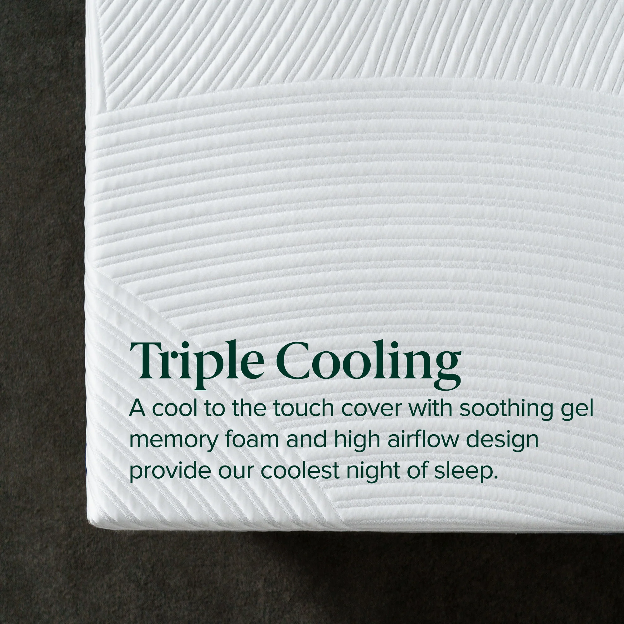 Ultra Cooling Green Tea Memory Foam Mattress - Image 5